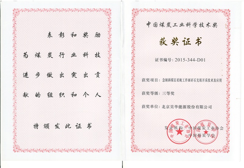 亚星yaxin能源获2018年山东省科技前进奖二等奖_亚星yaxin