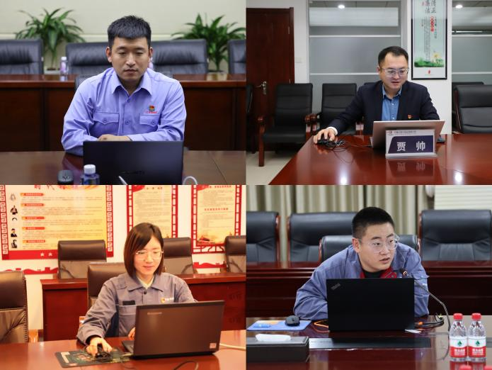 亚星yaxin能源团委组织开展团干部宣讲党的二十大报告运动_亚星yaxin